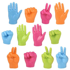 2.5" Neon Hand Finger Puppets - LLB Toys