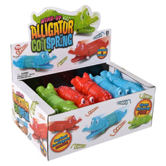 Wind Up Coil Spring Alligator 7" - LLB Toys