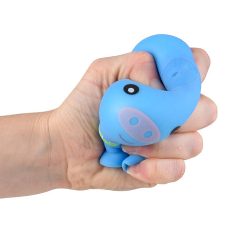 3" Suction Squeeze Pig 12ct - LLB Toys