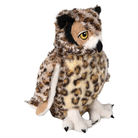 11" Animal Den Eagle Owl Plush -  LLB Toys