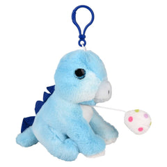 3.5" Mighty Quakes Stegosaurus Backpack Clip - LLB Toys