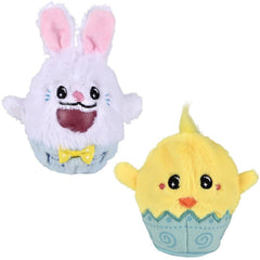 Squeezy Bead Easter Plush 3" 12/disp - LLB Toys