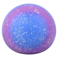 4" SQUISH AND STRETCH GALAXY GUMMI BALL LLB Squishy Toys