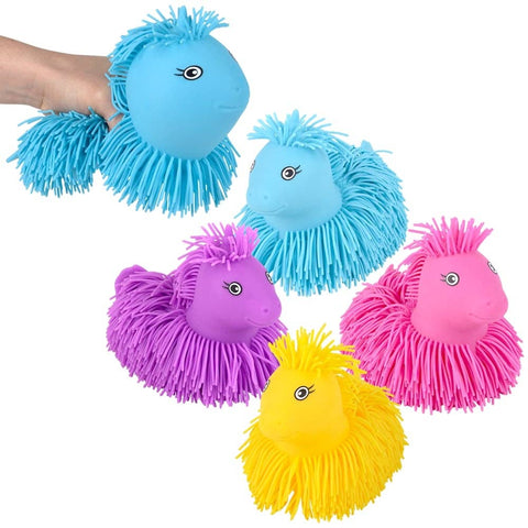 7" Shaggy Puffer Unicorn - LLB Toys