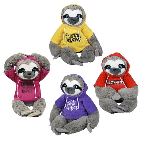 29" SLOTH WITH HOODIE LLB Plush Toys