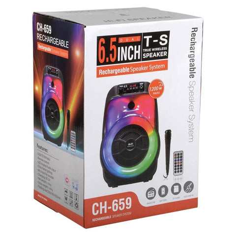 12" Mini Wireless Boombox With Mic LLB kids toys