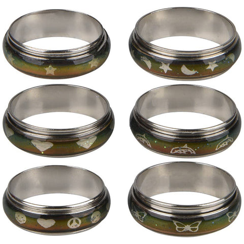 Classic Icons Spinner Mood Rings