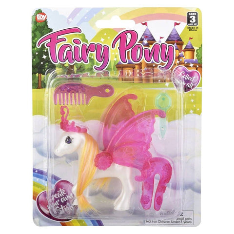 DRESS UP FAIRY PONY PLAYSET 5" LLB kids toys