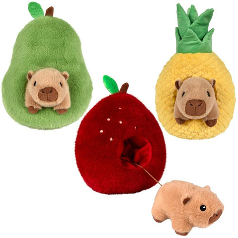 10" Capybara In Fruit - LLB Toys