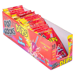 POP ROCKS DIPS SOUR STRAWBERRY  - LLB Candy