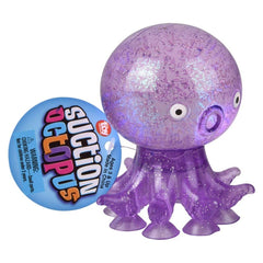 3.5" Water Filled Suction Octopus Toy 12ct - LLB Toys