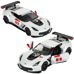 5" DIE-CAST 2016 CORVETTE C7.R RACE CAR LLB Car Toys
