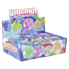 2.25" UNICORN GLITTER PUTTY LLB Slime & Putty