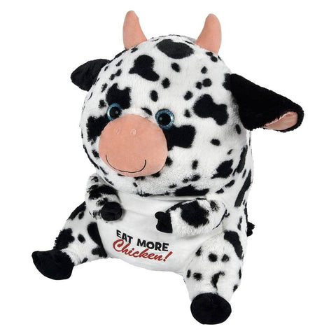 20" Belly Buddy Cow Eat More Chicken Plush - LLB Toys