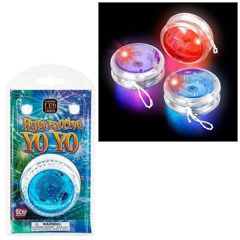 2.25" LIGHT-UP HYPERACTIVE YOYO LLB Light-up Toys