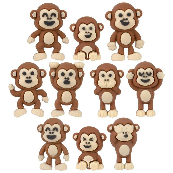Mini Monkey Figurines 1