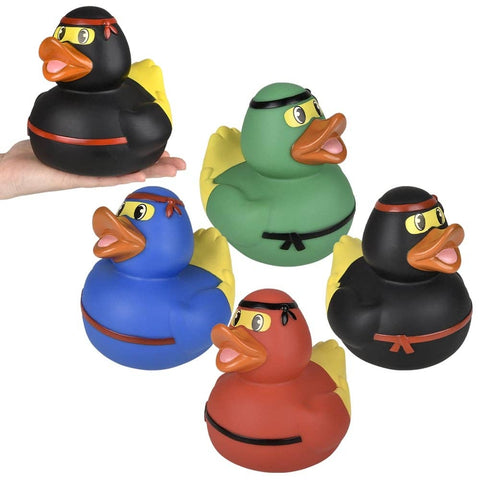 Big Ninja Rubber Ducky 6" - LLB Toys