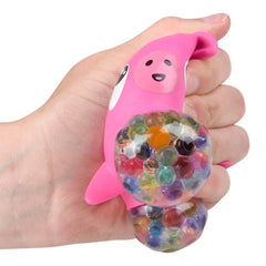 3" SQUEEZY BEAD ANIMAL BALL LLB kids toys