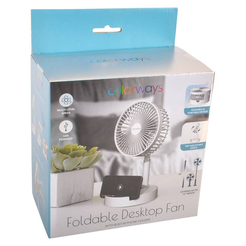 Brookstone Foldable Desktop Fan - LLB Toys