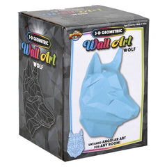 Wolf Geometric Wall Art 4.5" LLB kids toys