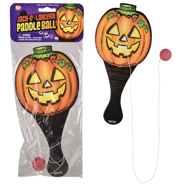 Jack O Lantern Paddle Ball 10