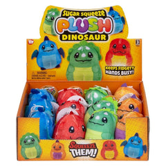 2.75" Sugar Squeeze Plush Dinosaur Assortment - LLB Toys