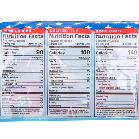 GUMMI LUNCH BAG MEGA MIX  - LLB Candy