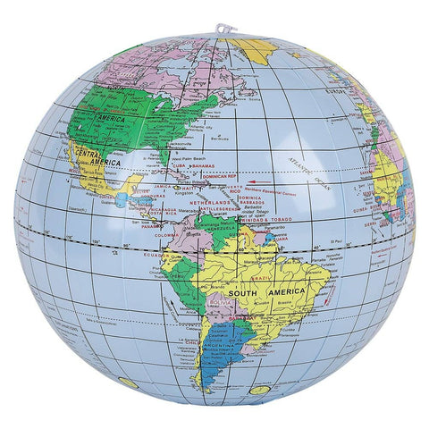 16" GLOBE INFLATE LLB Inflatable Toy