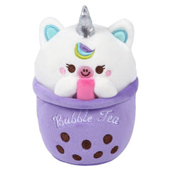 7″ Bubble Tea Animal Cup LLB Plush Toys