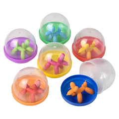 1.5" Balloon Dog Figurines In 2" Capsule - LLB Toys