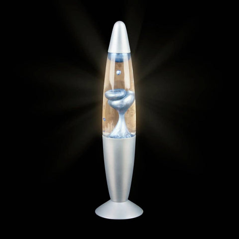 13.5" BLUE METALLIC WAX MOTION LAMP LLB kids toys