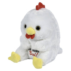 8.5" Belly Buddy Chicken Eat More Beef - LLB Toys