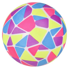 6" Neon Geometric Patterns Vinyl Ball - LLB Toys